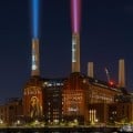Battersea Power Station aux couleurs d'Obi-Wan Kenobi !